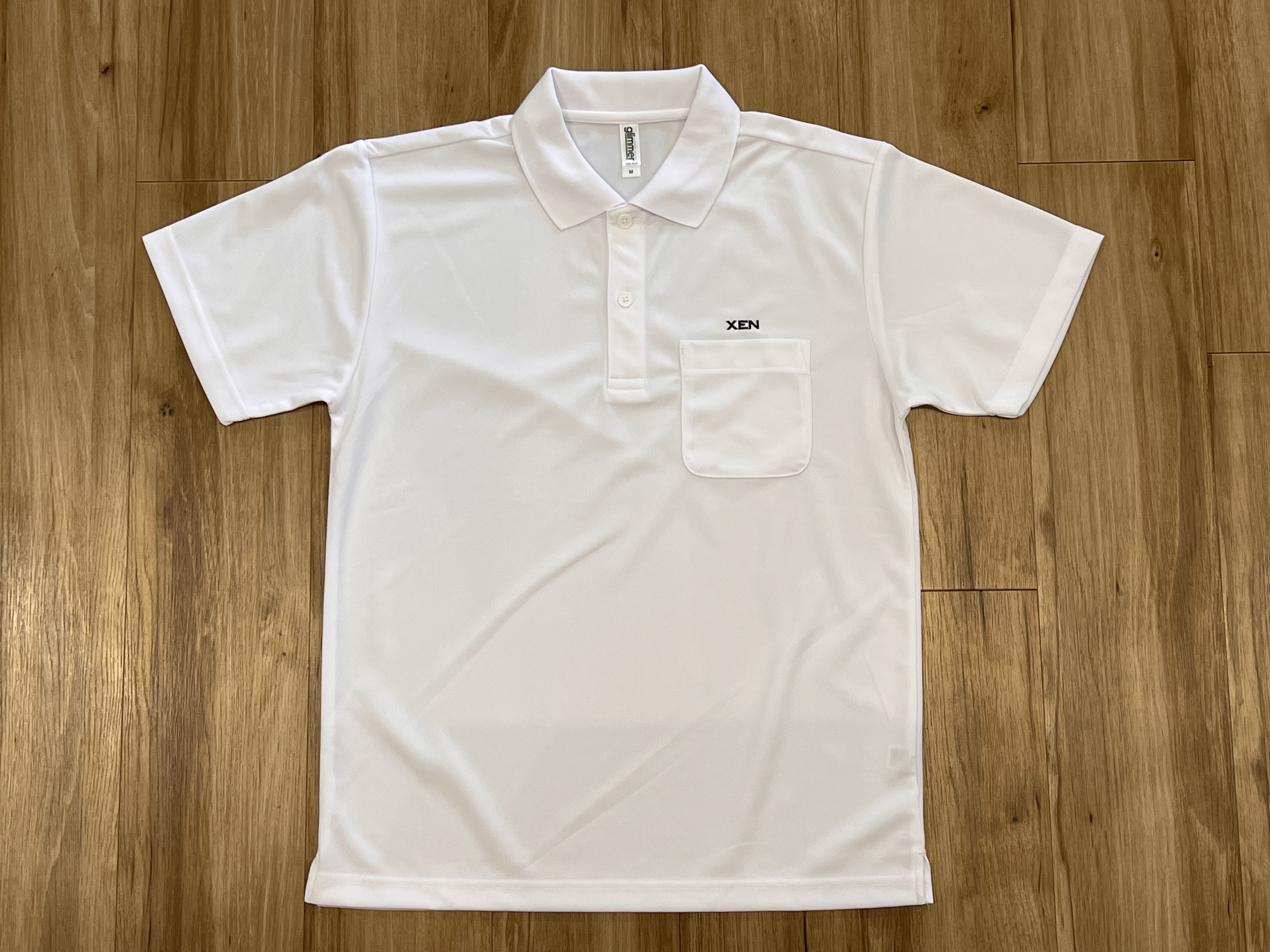 半袖ポロ【ドライ】【白】